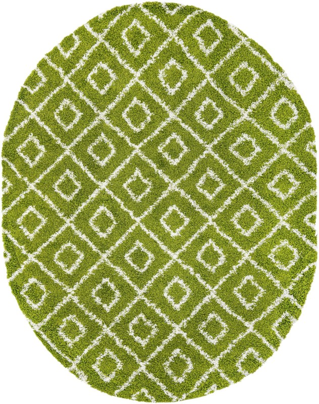 7' 10 x 10' Brock · Diamond Shag Rug, green