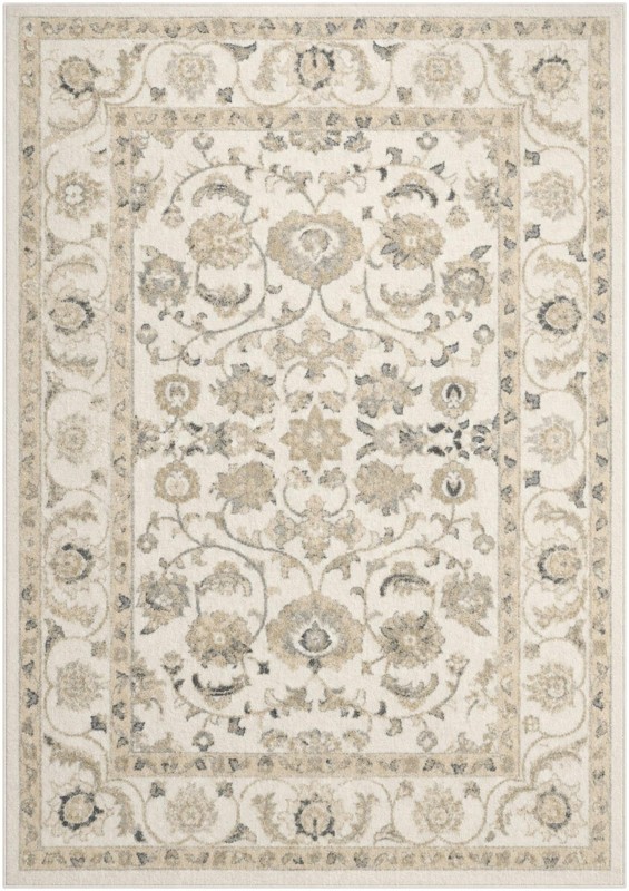 7' x 10' Aspen · Floral / botanical rug, ivory