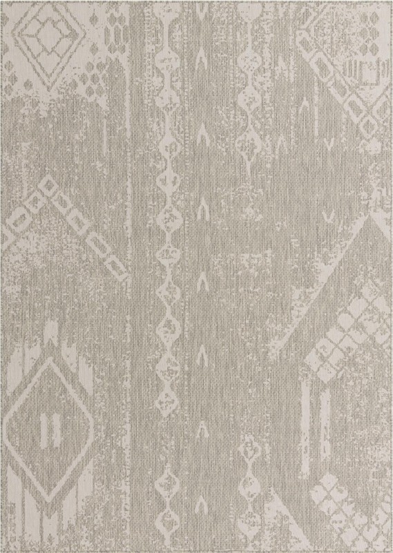 7' x 10' Wildman · Diamond Outdoor Rug, gray