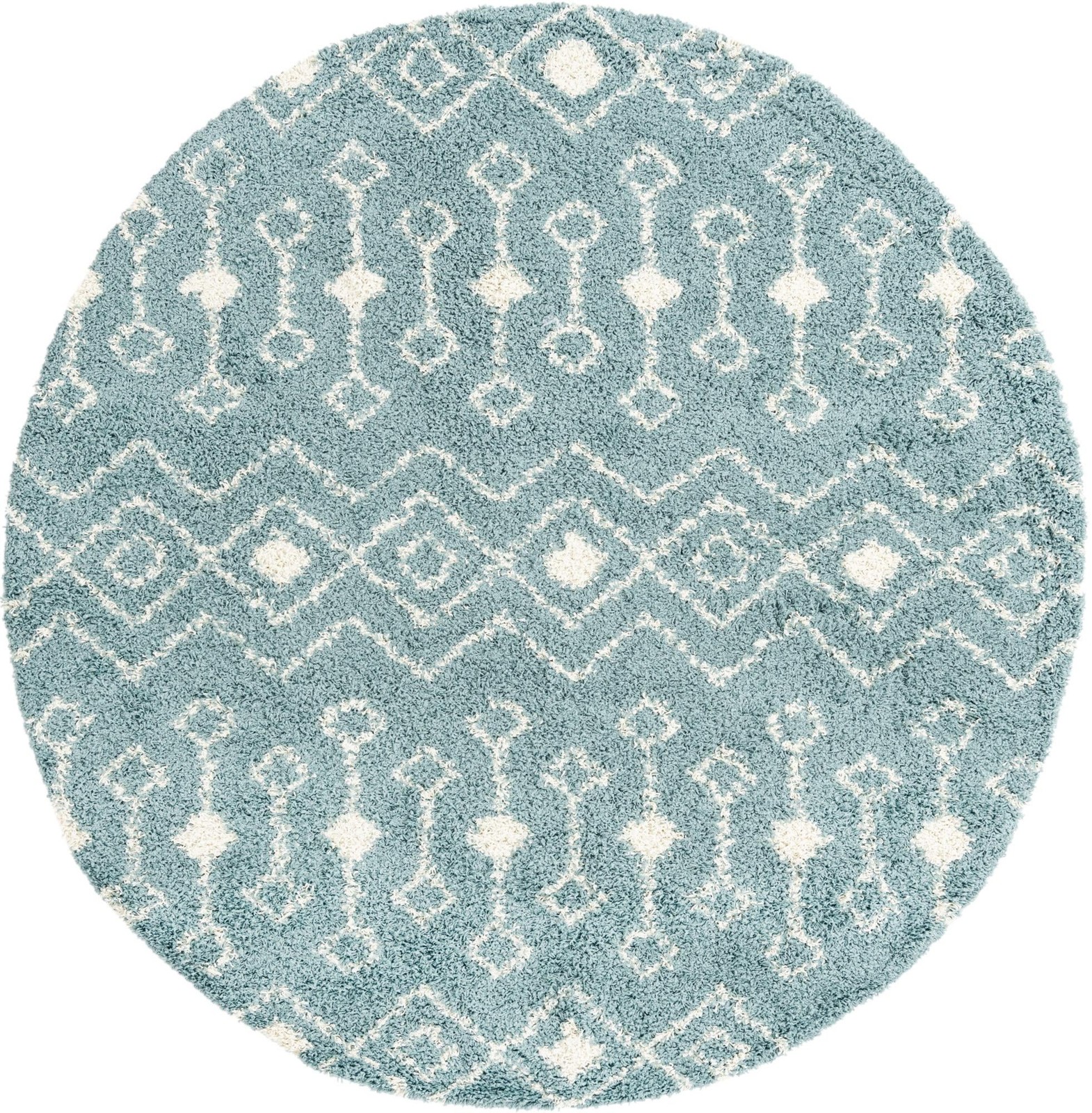 7' 10 x 7' 10 Bayley · Diamond Shag Rug