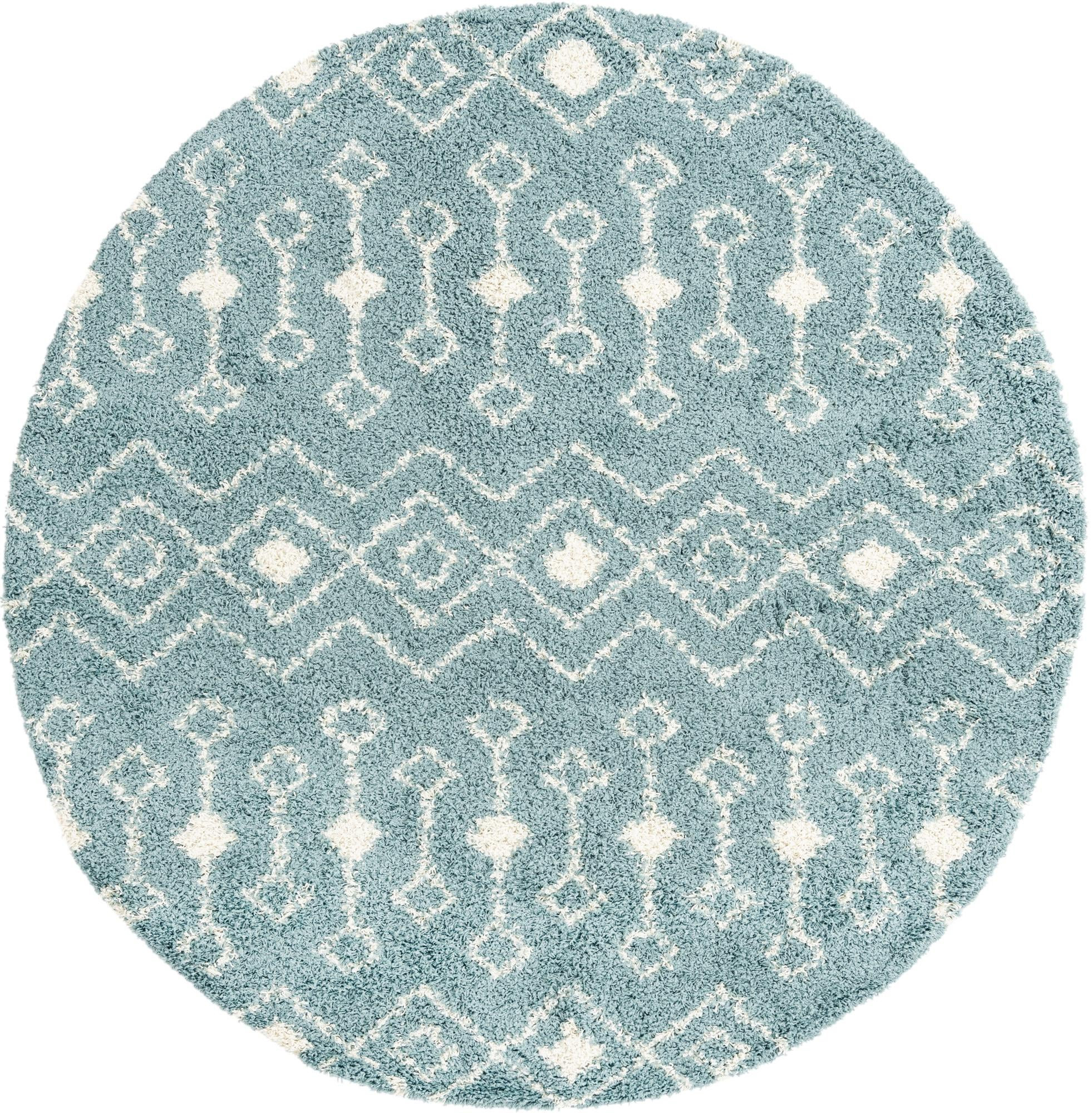 7' 10 x 7' 10 Bayley · Diamond Shag Rug