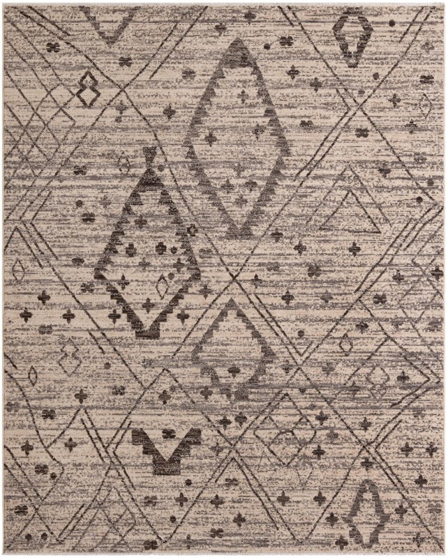 8' x 10' Ashford · Diamond rug, ivory