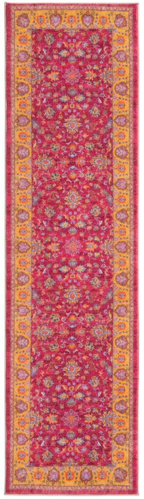 2' 2 x 7' 10 Bluebell · Border rug