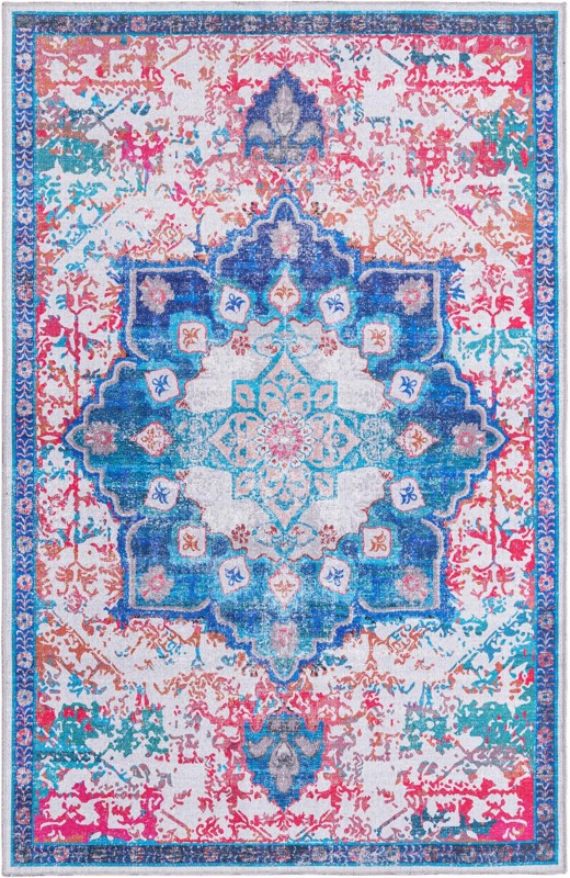 5' 3 x 8' Rideout · Border Washable Rug