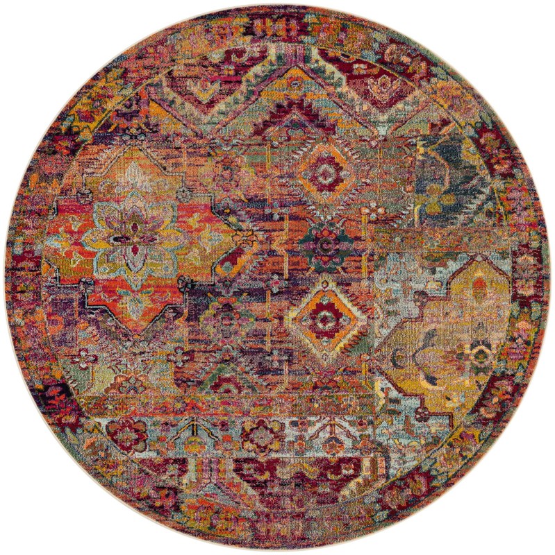 8' x 8' Booker · Patchwork Washable Rug