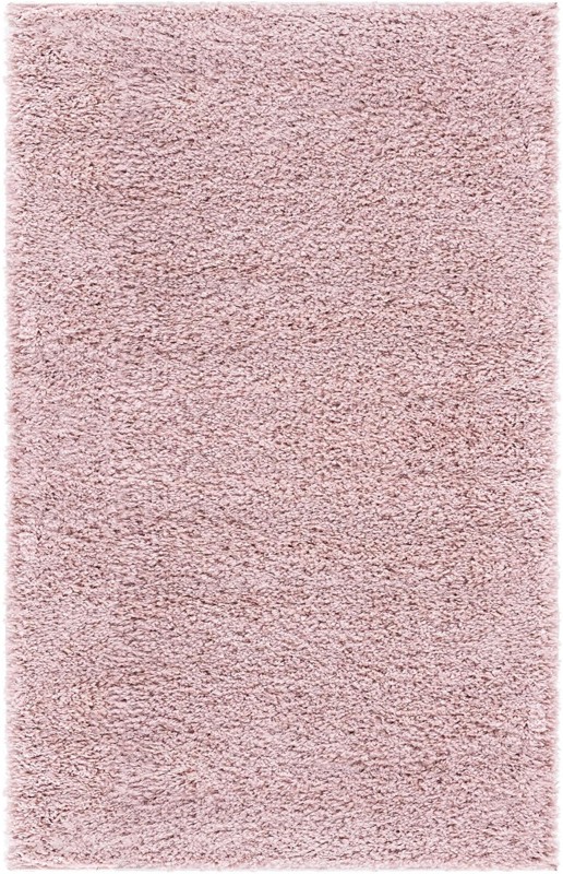 5' 3 x 8' Calvert · Solid Shag Rug, pink