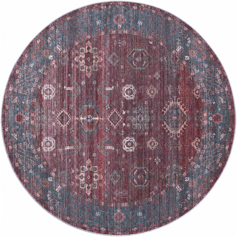 7' 10 x 7' 10 Elsworth · Border rug