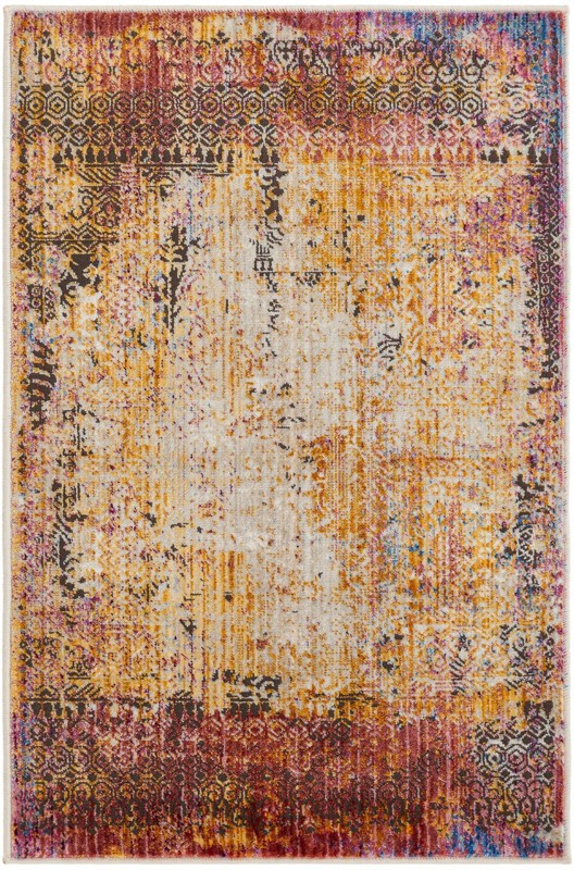 2' x 3' Parrish · Abstract rug, multi