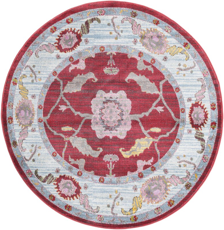 Pope · Border rug, red