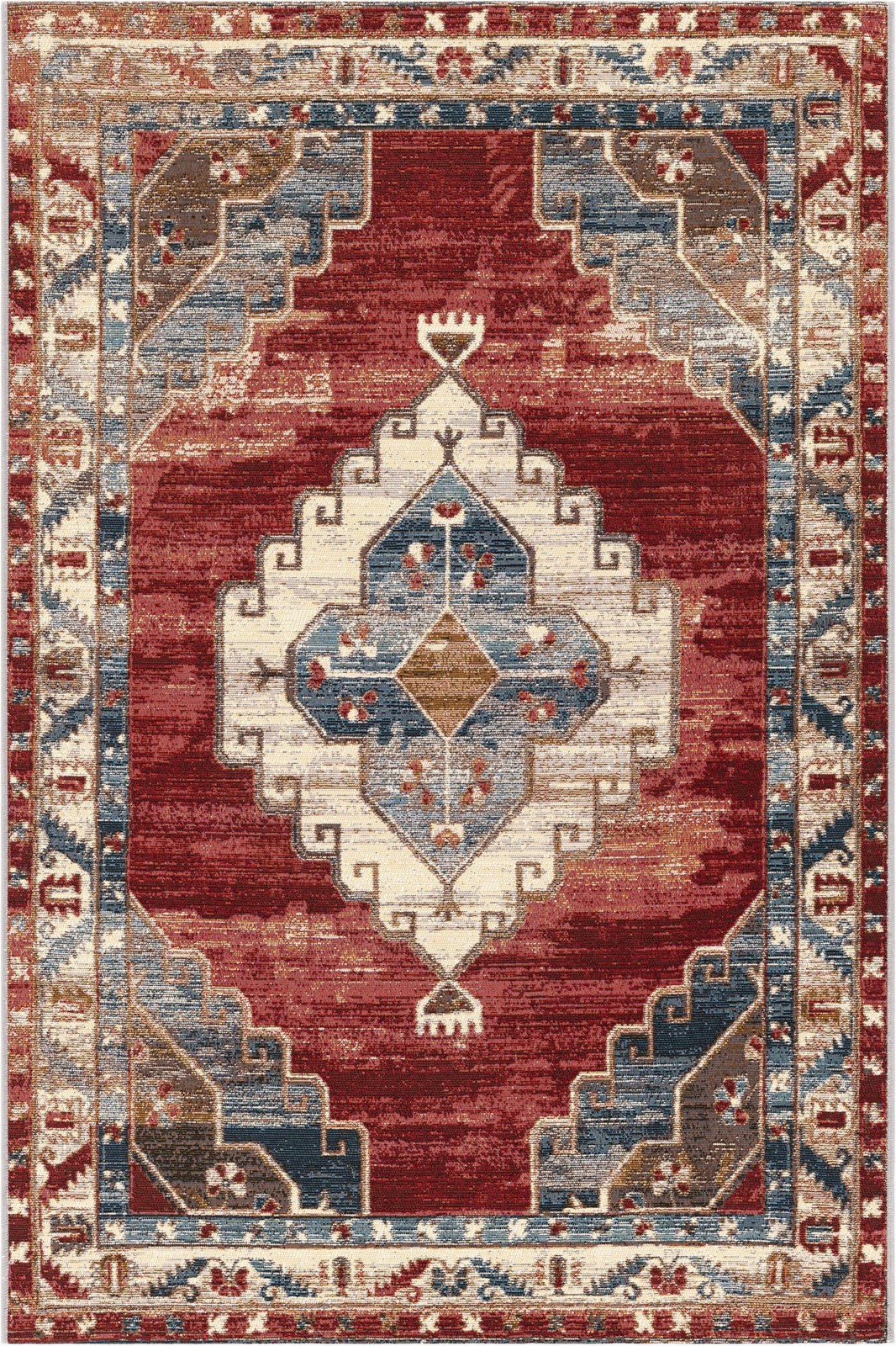 4' x 6' Lomax · Border Outdoor Rug