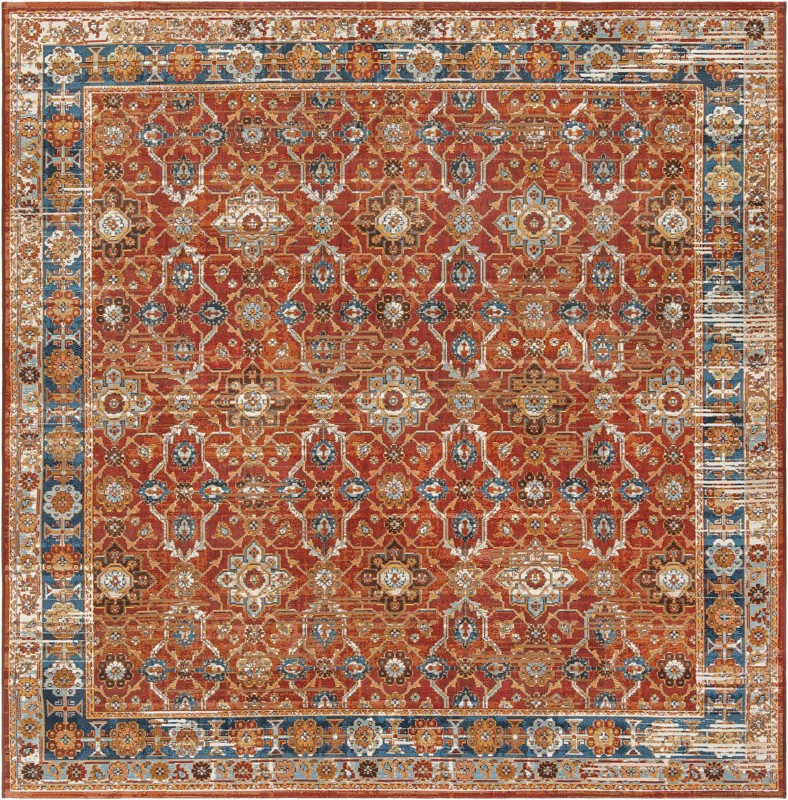 7' 10 x 7' 10 Lomax · Border Outdoor Rug
