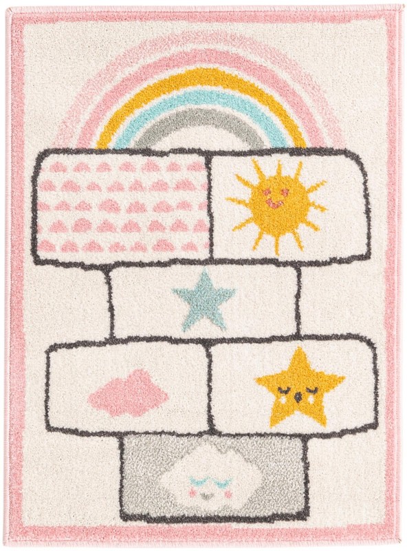 Sharpe · Border rug, ivory