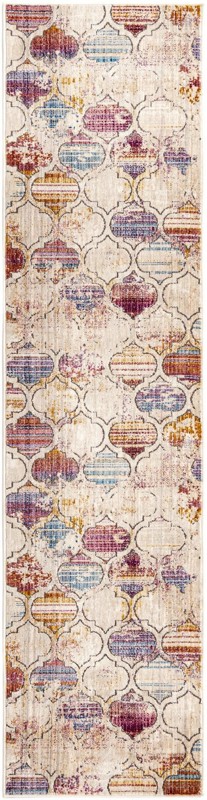 2' x 8' Sparrow · Geometric rug, multi