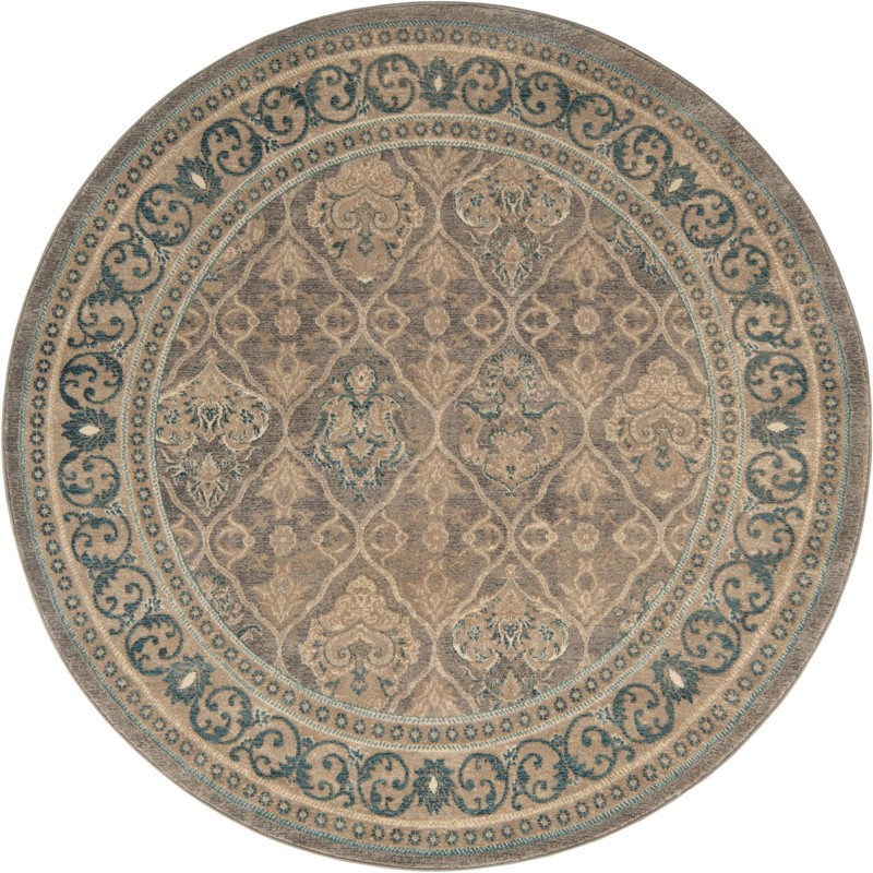 6' x 6' Swanson · Border rug