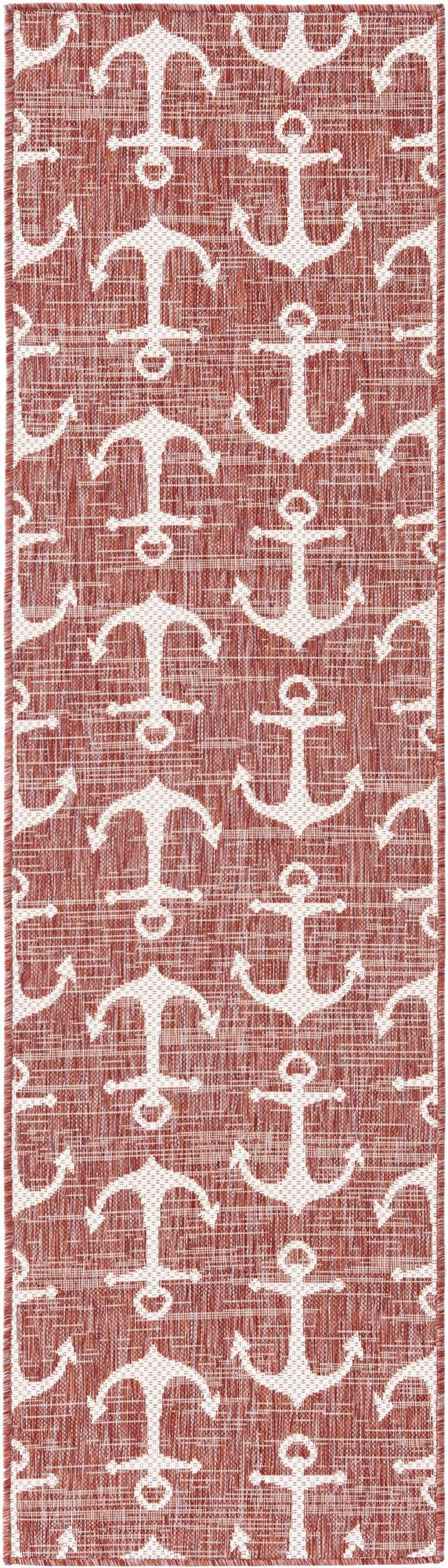2' x 8' Millbrook · Pictoral Outdoor Rug