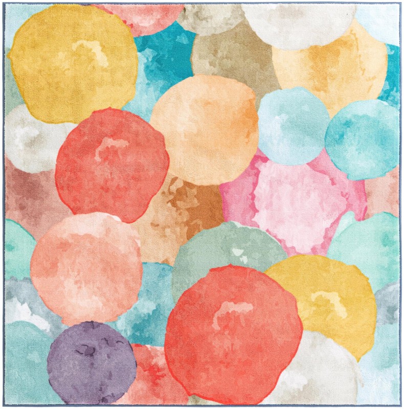 Birchwood · Abstract rug, multi