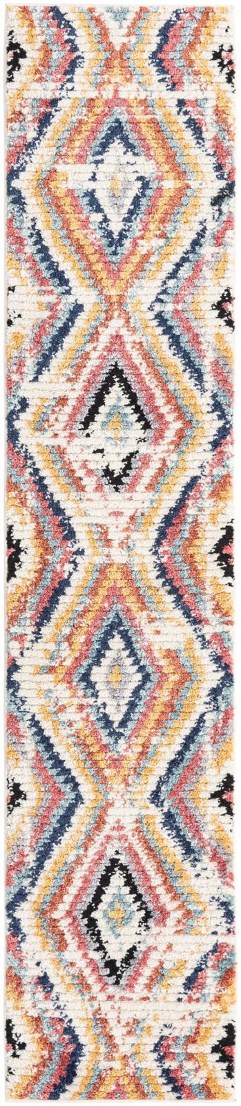 2' x 10' Briggs · Diamond rug, ivory