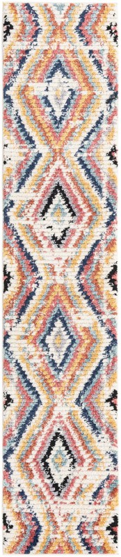 2' x 10' Briggs · Diamond rug, ivory