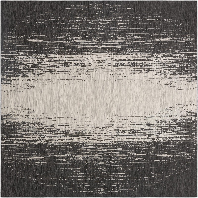 10' 8 x 10' 8 Buell · Abstract Outdoor Rug, charcoal