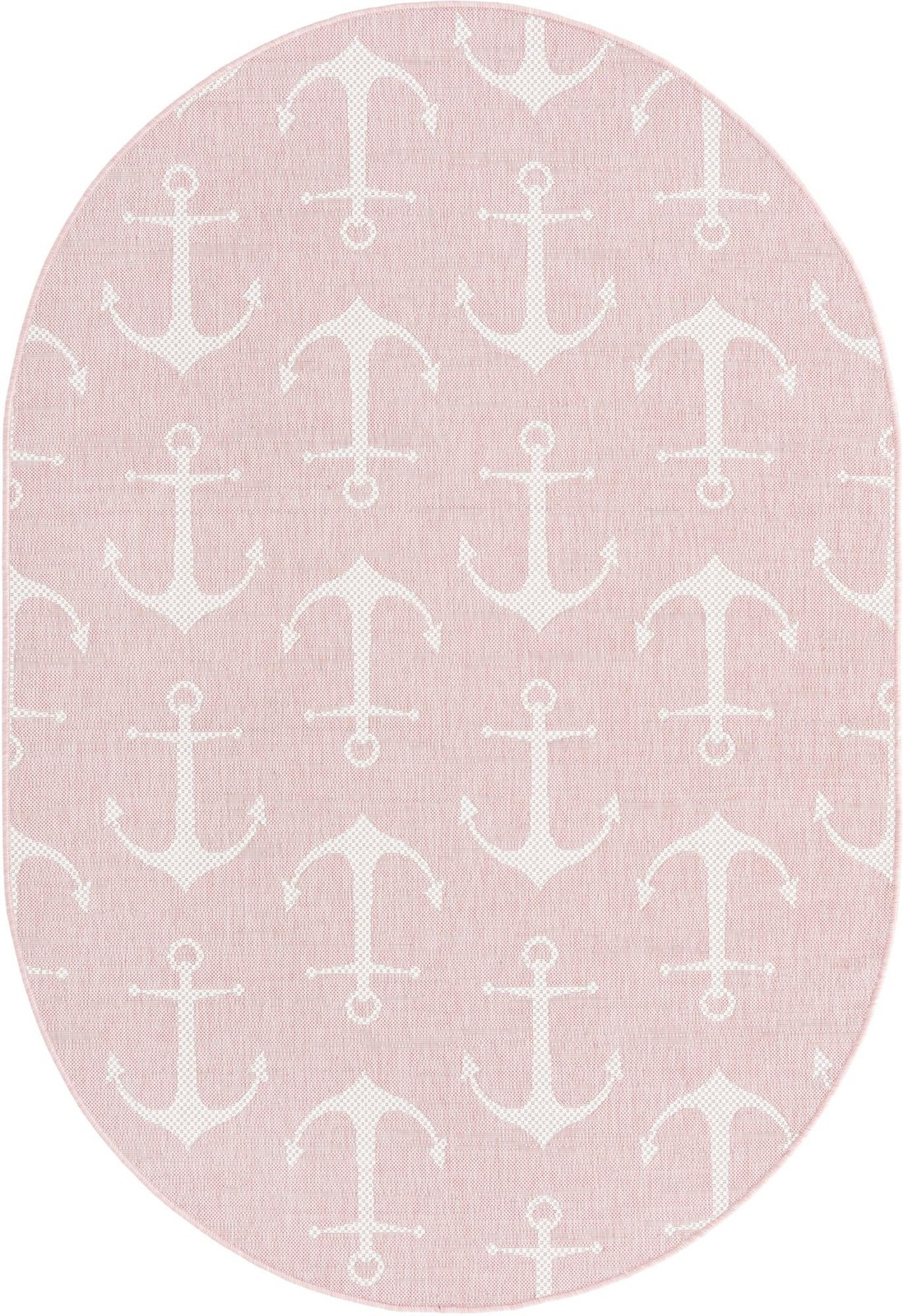 5' 3 x 8' Millbrook · Pictoral Outdoor Rug, pink