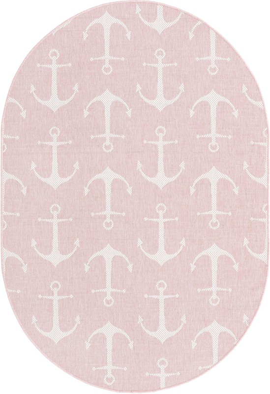 Millbrook · Pictoral Outdoor Rug, pink