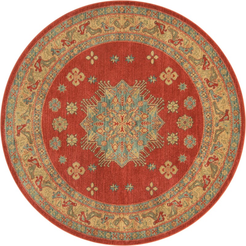 Calistoga · Medallion rug