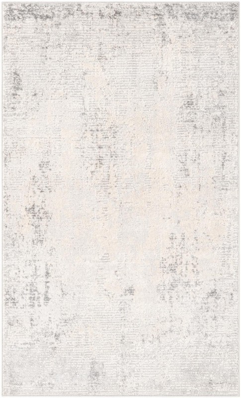 3' 3 x 5' 3 Delia · Abstract rug, gray