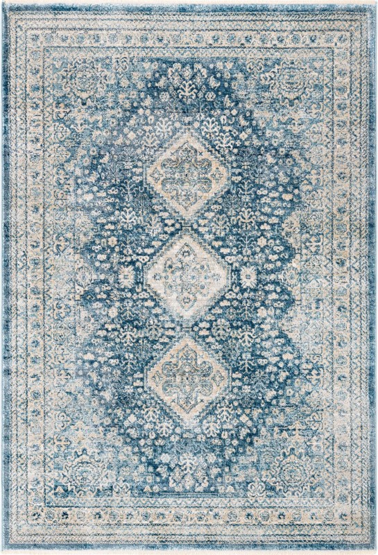 Greenbriar · Border rug, navy