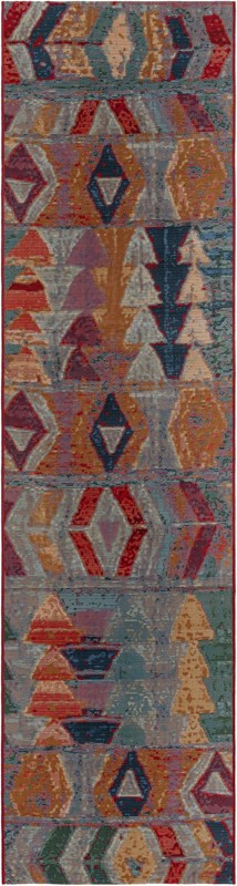 2' 7 x 11' Lomax · Abstract Outdoor Rug