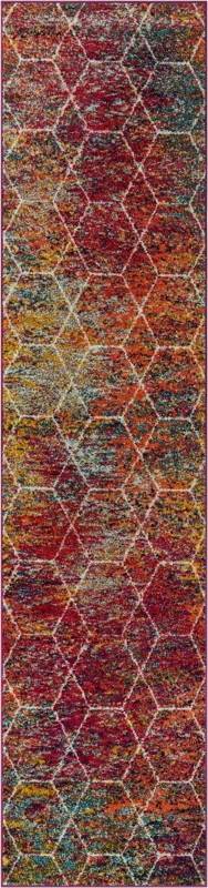 2' x 11' Galloway · Lattice rug