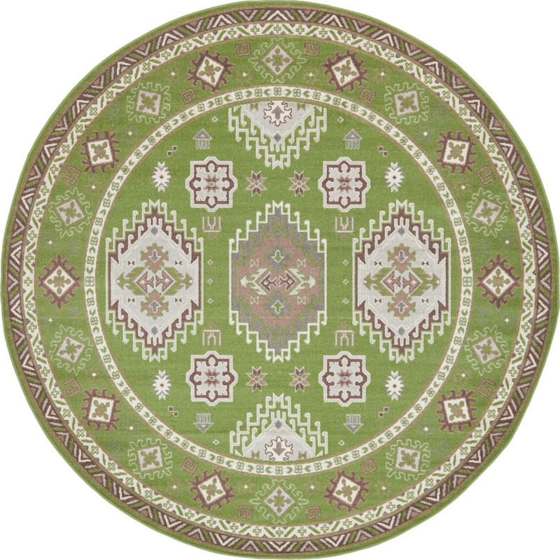 8' x 8' Jameson · Border rug