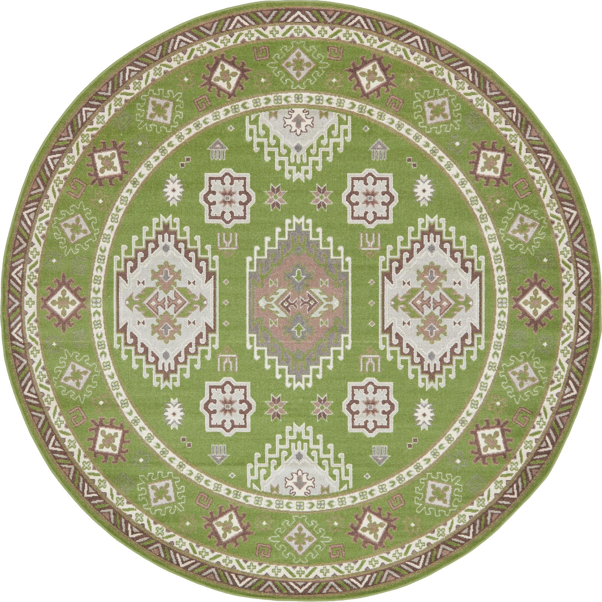 8' x 8' Jameson · Border rug