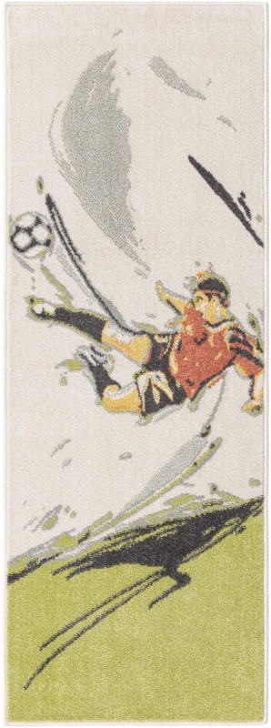 2' 2 x 6' Tierney · Pictoral rug, gray