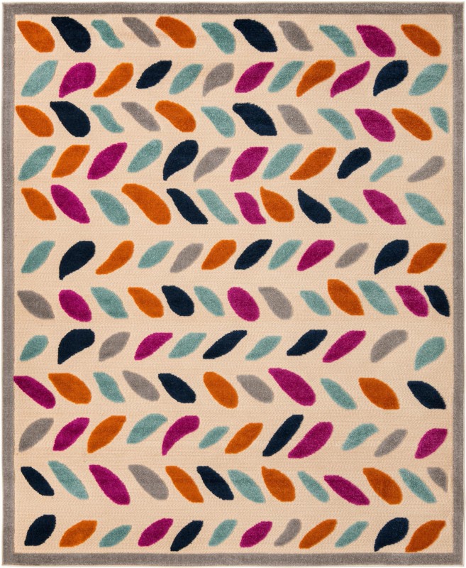 7' 10 x 10' Boyd · Border Outdoor Rug, beige