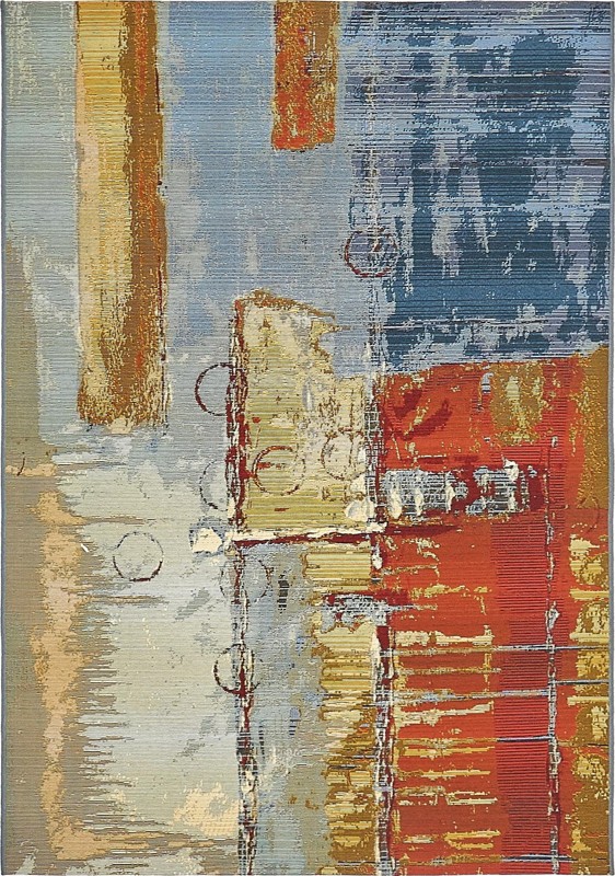 4' x 6' Lomax · Abstract Outdoor Rug