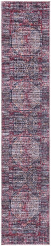 2' x 10' Osier · Border Washable Rug