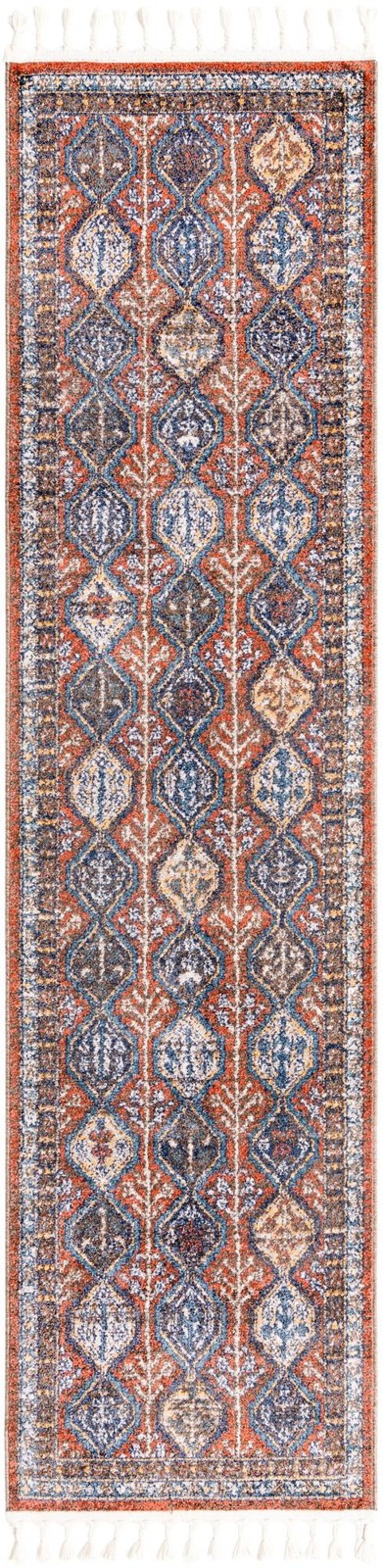 2' 7 x 10' Carver · Border rug