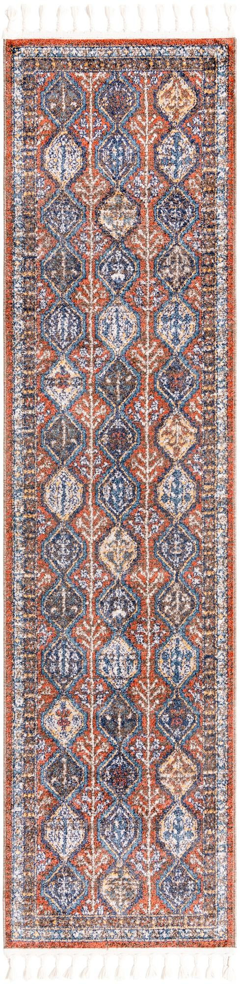 2' 7 x 10' Carver · Border rug