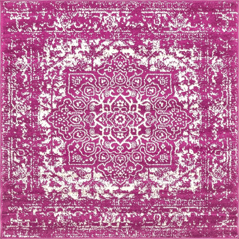 Birch · Border rug, purple