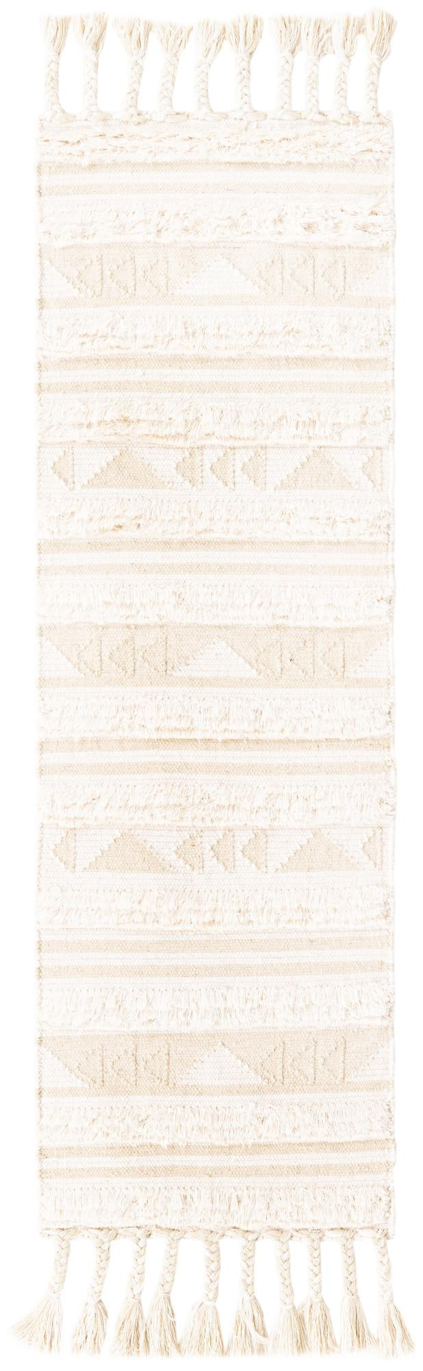2' 2 x 6' 1 Tolbert · Geometric Wool Rug, ivory