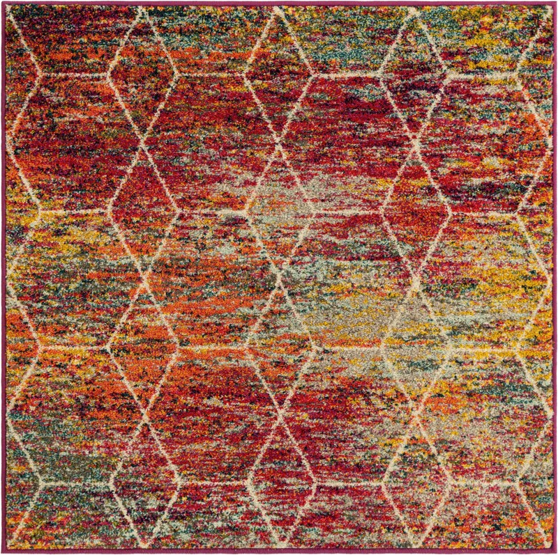 4' x 4' Galloway · Abstract rug