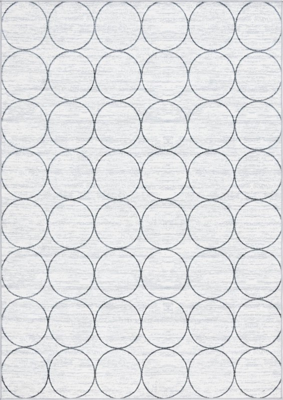 Corvallis · Lattice rug, white