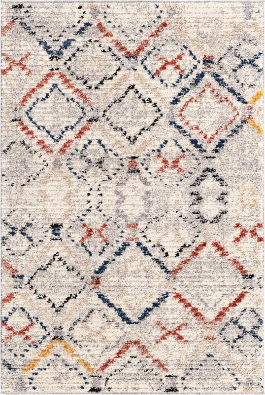 4' x 6' Tilden · Diamond rug, multi