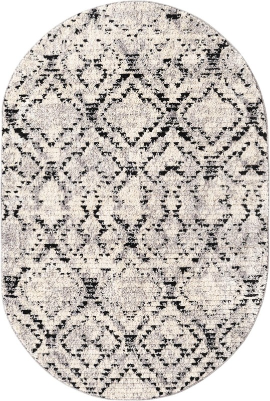 4' x 6' Tilden · Diamond rug, ivory