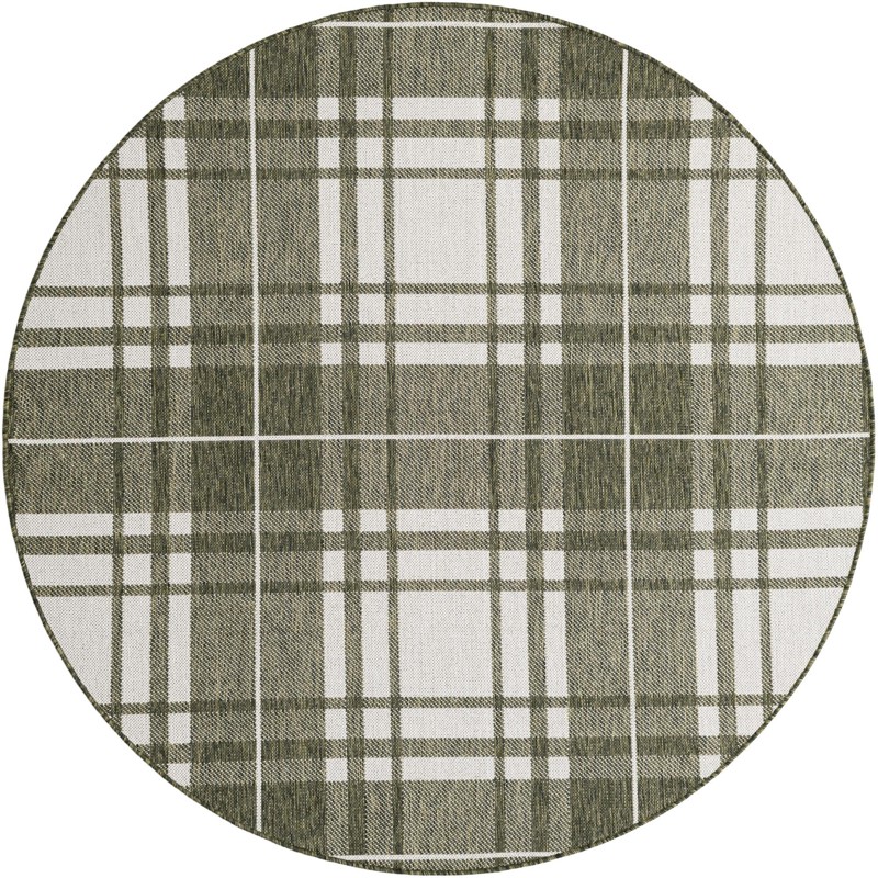 Maguire · Plaid Outdoor Rug, green