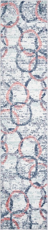 2' 7 x 12' Sallis · Abstract rug, ivory
