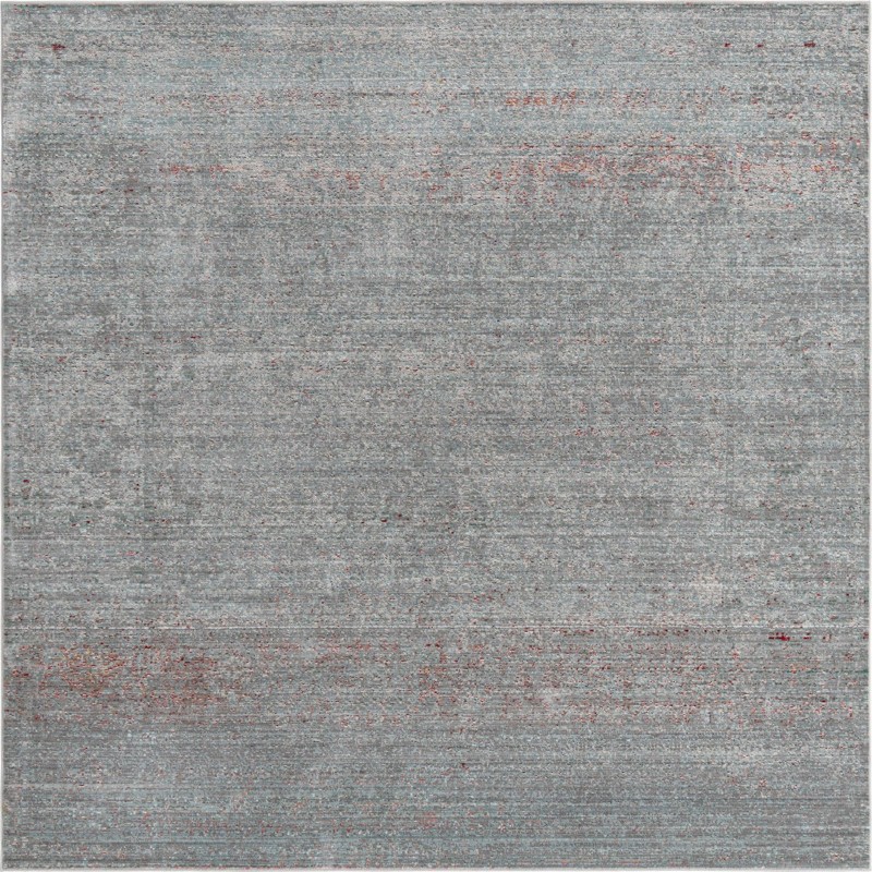 Moorhead · Abstract rug, gray and burgundy