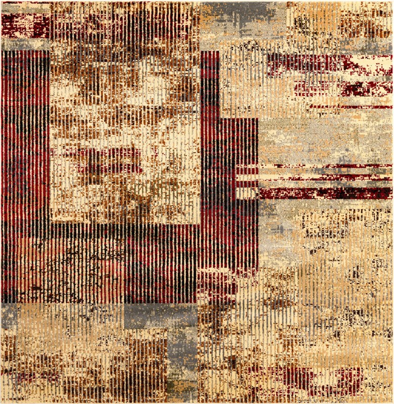 7' 10 x 7' 10 Malvern · Abstract rug, multi
