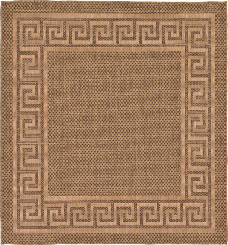 6' x 6' Fanshawe · Border Outdoor Rug