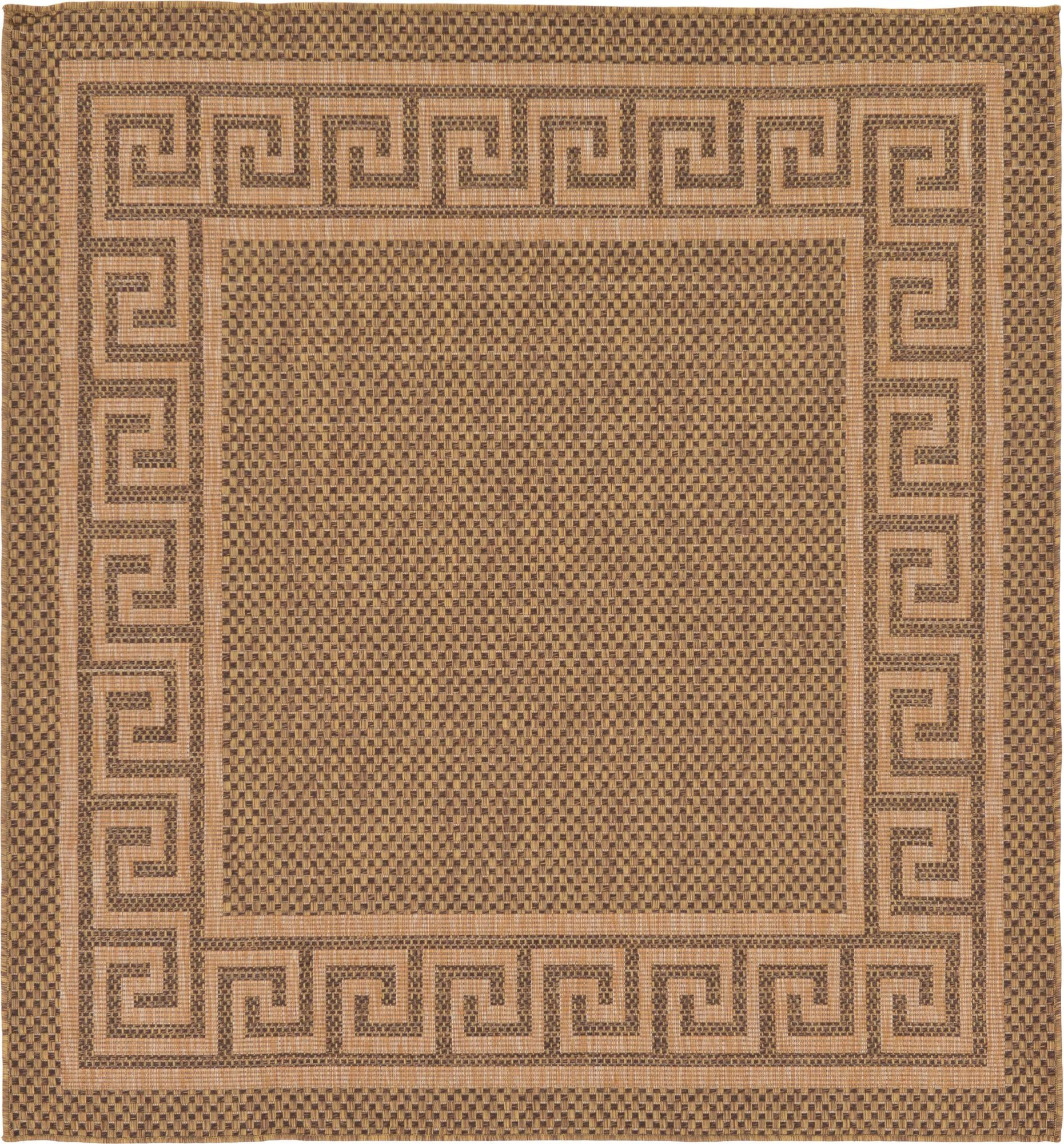 6' x 6' Fanshawe · Border Outdoor Rug